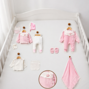 Βρεφικό σετ 10 τεμαχίων από βαμβακερή γάζα