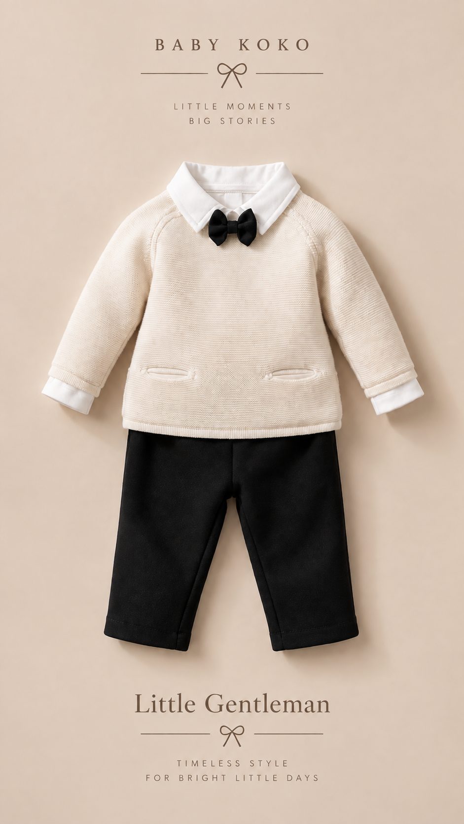 Baby Gentleman Premium Set – 4 Piece 🤍